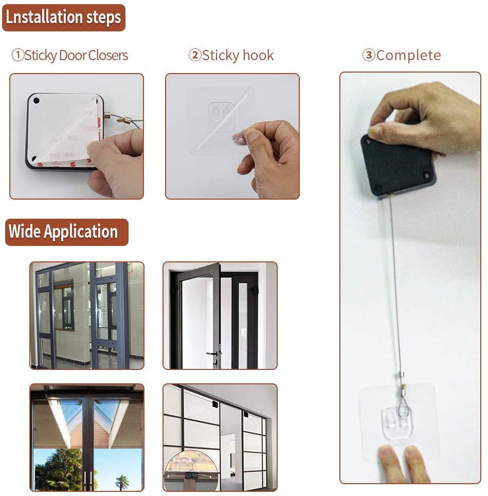 GettinWired™ Automatic Door Closer